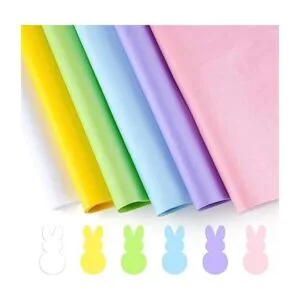 CHRORINE 60 hojas de papel de seda de Pascua multicolor_1