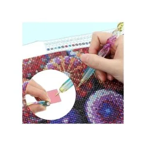 50 piezas de cera de pintura de diamantes arcilla con 2_4