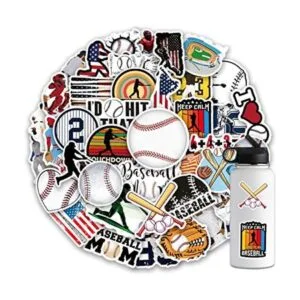Calcomanías de béisbol 100 calcomanías deportivas de_1