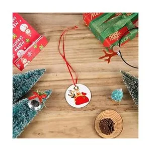 SAVITA 25 colgantes en blanco por sublimación MDF de 2.83_6