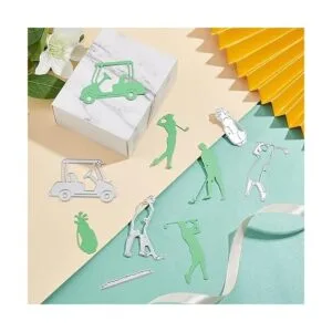 GLOBLELAND Troqueles de corte de metal con tema de golf_5