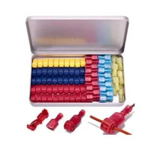 Ginsco 100 piezas50 pares de terminales de cable de_1