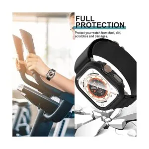 Landhoo Paquete de 2 fundas para Apple Watch Series 8_3