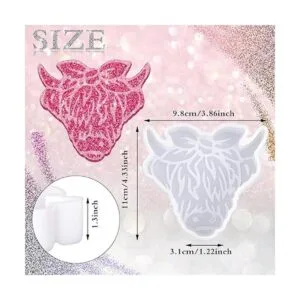 Moldes de silicona de vaca de las tierras altas para_2