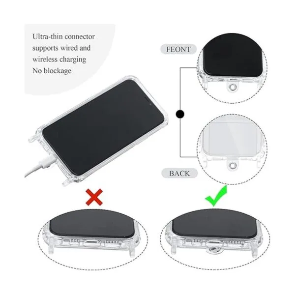 8 piezas de cordón para teléfono correa universal para_4