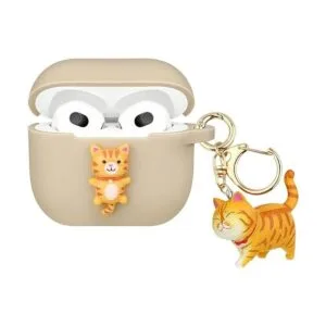 Wonhibo Linda funda para Airpods de gato 3 generación_1