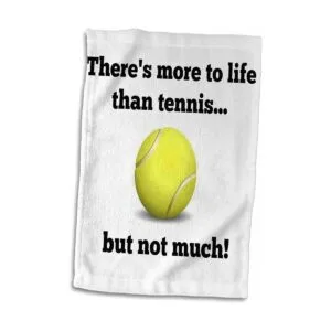 Toalla de mano 3D Rose con texto en inglés Theres more_4