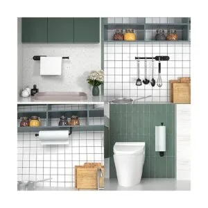 Soporte para toallas de papel autoadhesivo o de montaje_4