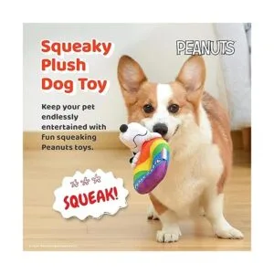Peanuts For Pets Juguetes de amor arcoíris para perros_3