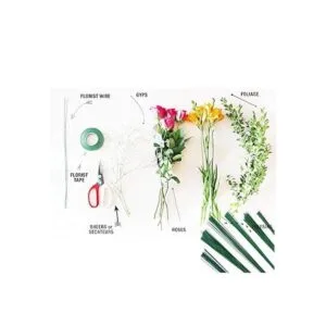 200 PCS Floral Stem Wire Flower Arrangements and DIY_7