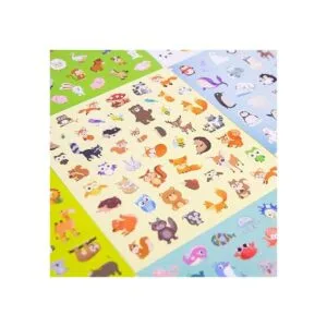 Juego de calcomanías de animales para niños 800 unidades_6