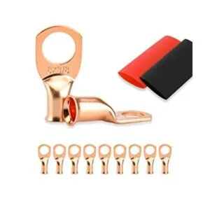 HOUSUN 10 extremos de cable de batería conectores de_1