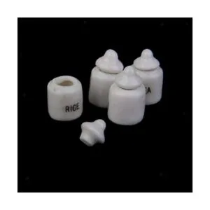 EatingBitingR Juego de 4 tarros de azúcar en miniatura_2