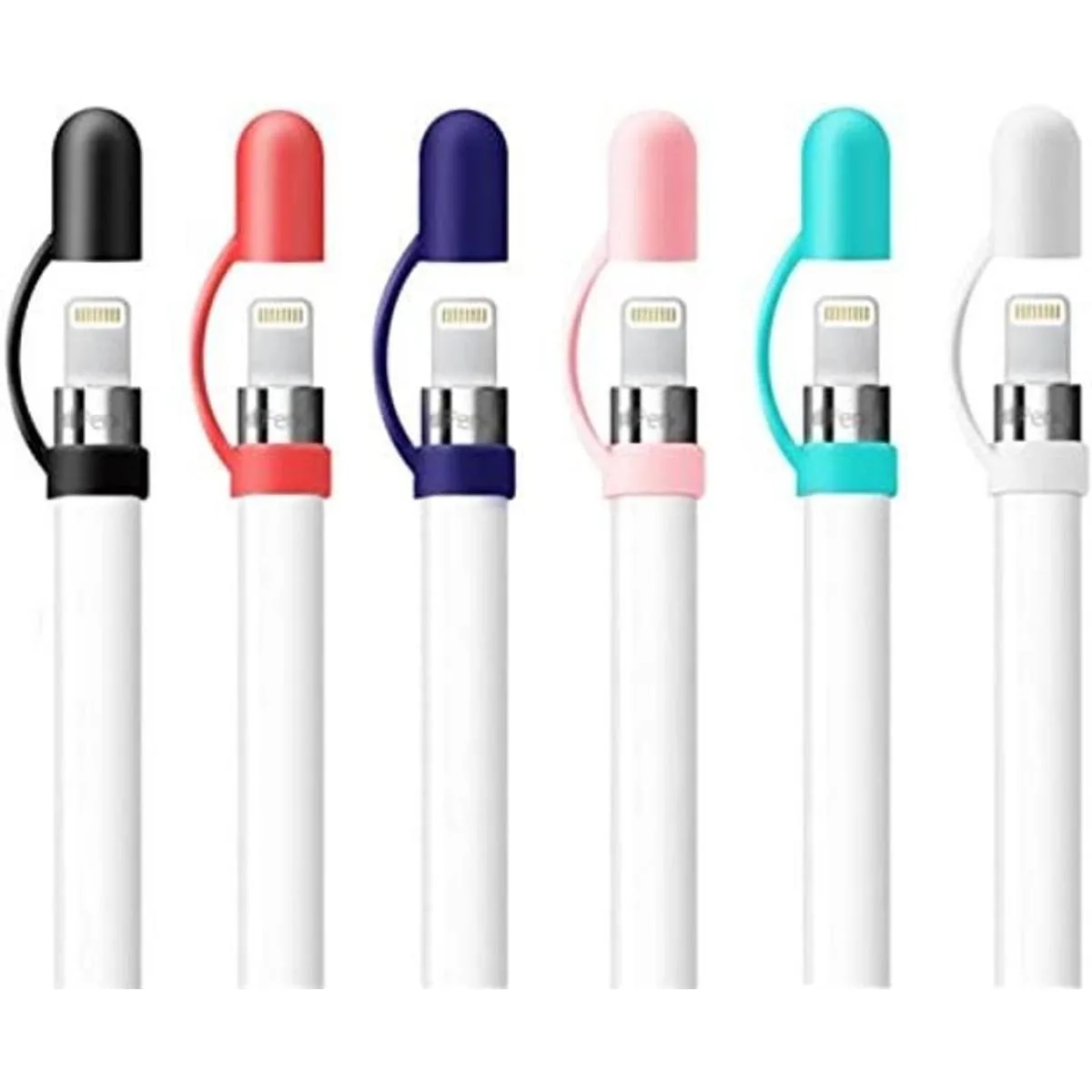 Fudda Soporte para tapa de silicona para Apple Pencil de_1