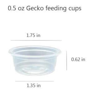 QIHYCUF 100 tazas pequeñas de plástico para alimentos y_2