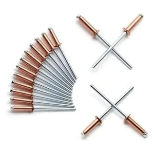 HARSKIYER Surtido de remaches de cobre rojo de 18_1