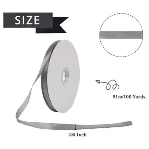 Nichemigo Cinta de satén de 100 yardas 38 pulgadas_2