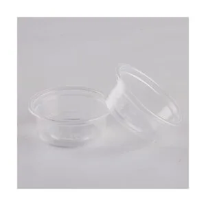 QIHYCUF 100 tazas pequeñas de plástico para alimentos y_6