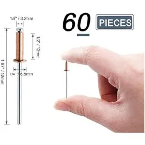 HARSKIYER Surtido de remaches de cobre rojo de 18_4