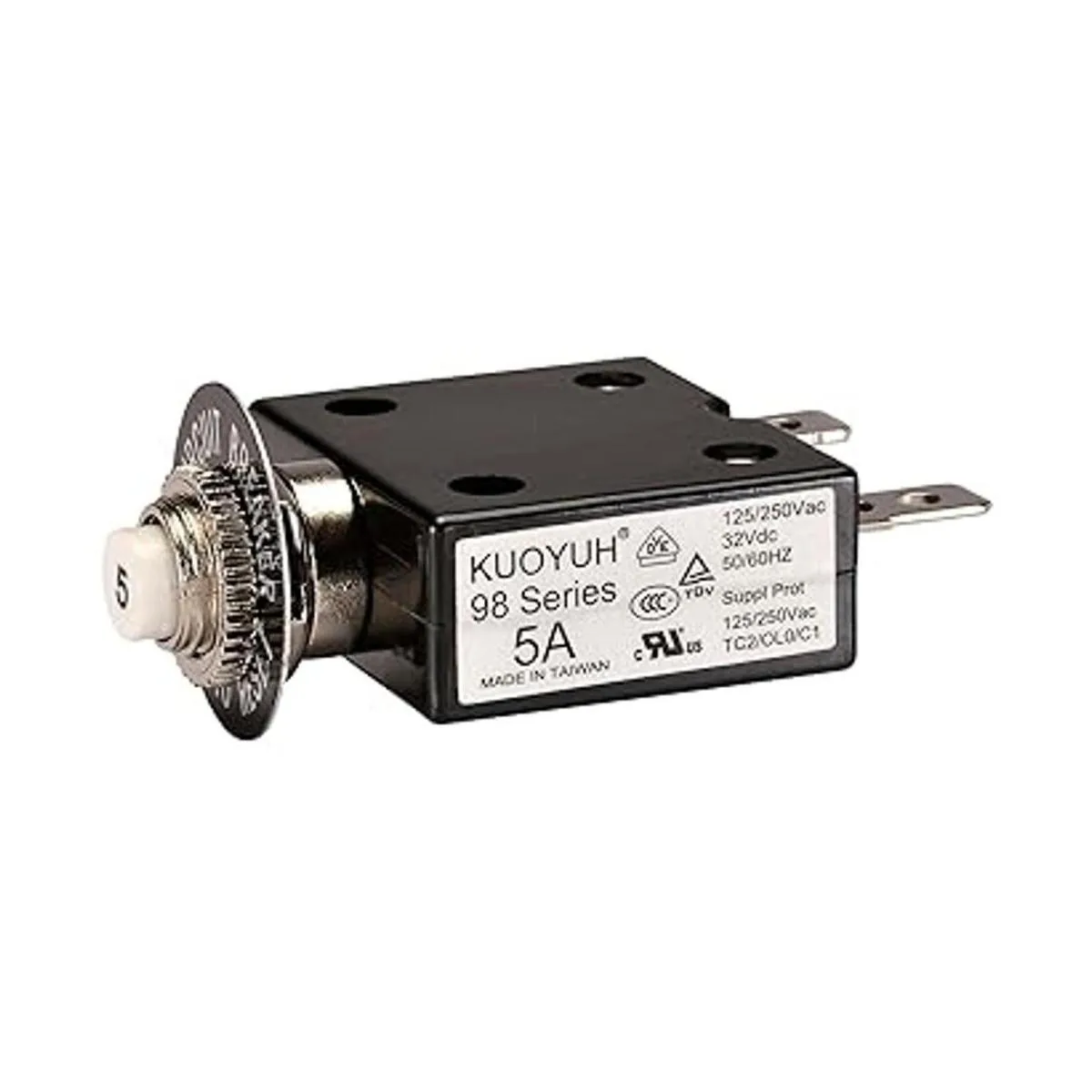 NTE Electronics R58 5 A disyuntor térmico Paquete de 1_2