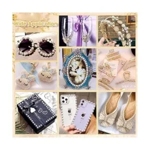 1982 calcomanías autoadhesivas de perlas y diamantes de_6