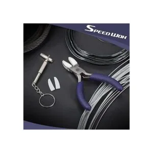 SPEEDWOX Alicates de nailon de punta plana de 3.5 pulgadas_2