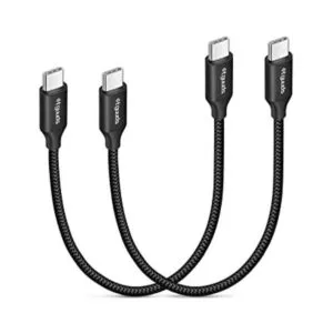 Cable corto USB C a USB C paquete de 2 unidades etguuds_1
