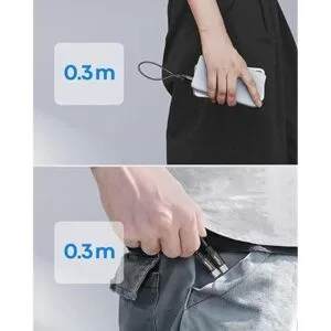 Cable corto USB C a USB C paquete de 2 unidades etguuds_6