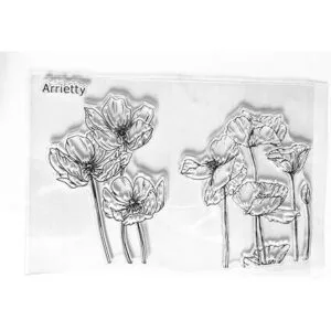 Hermosas amapolas florecientes con flores de amapola y_3