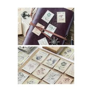 EORTA Juego de 138 pegatinas para sellos postales con_5