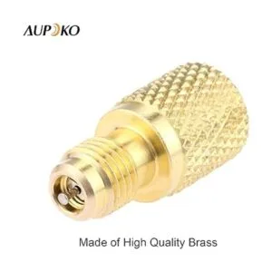 Adaptador de latón R134A adaptador de tanque de_6