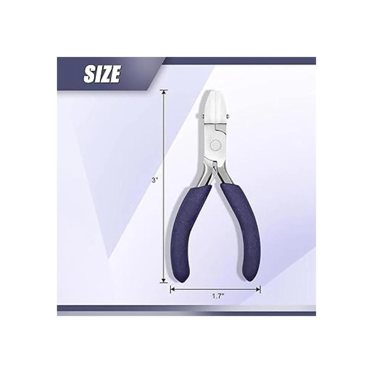 SPEEDWOX Alicates de nailon de punta plana de 3.5 pulgadas_7