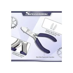 SPEEDWOX Alicates de nailon de punta plana de 3.5 pulgadas_3