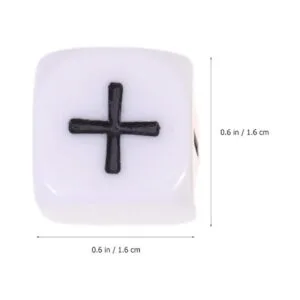 Toyvian Juego de dados para maestros de matemáticas_7