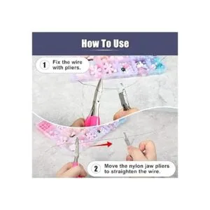 SPEEDWOX Alicates de nailon de punta plana de 3.5 pulgadas_5