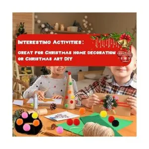 150 pompones pompones rosas de 1 pulgada bolas de pompón_6