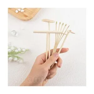 Framendino Paquete de 4 herramientas de rastrillo de_6