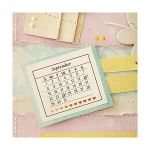 ORIGACH Agenda de calendario sellos transparentes mezcla_4