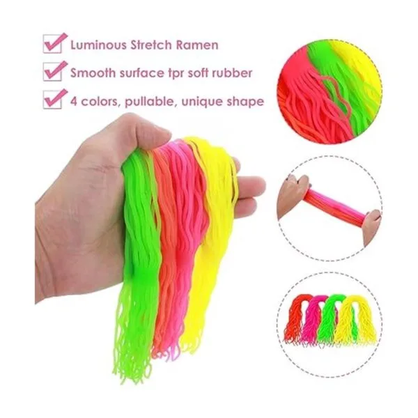 Prasacco 4 piezas de fideos ramen para aliviar el estrés_3