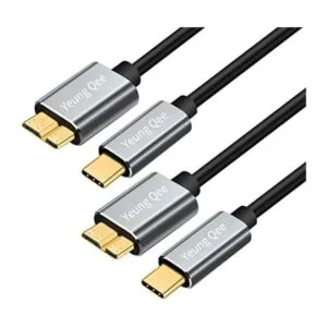 Cable USB C a Micro B 2 paquetes Yeung Qee tipo C a Micro_1