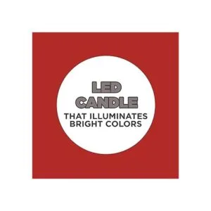 Coleman Vela LED que cambia de color vela de citronela_5