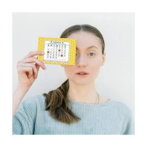 ORIGACH Agenda de calendario sellos transparentes mezcla_7