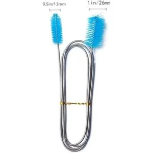 bnafes Cepillo de limpieza flexible de acero inoxidable_3