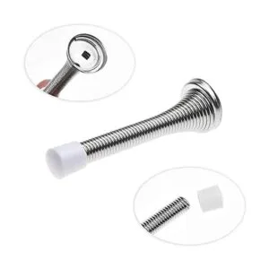 Kare Kind 4 tapones de puerta de resorte plata_3