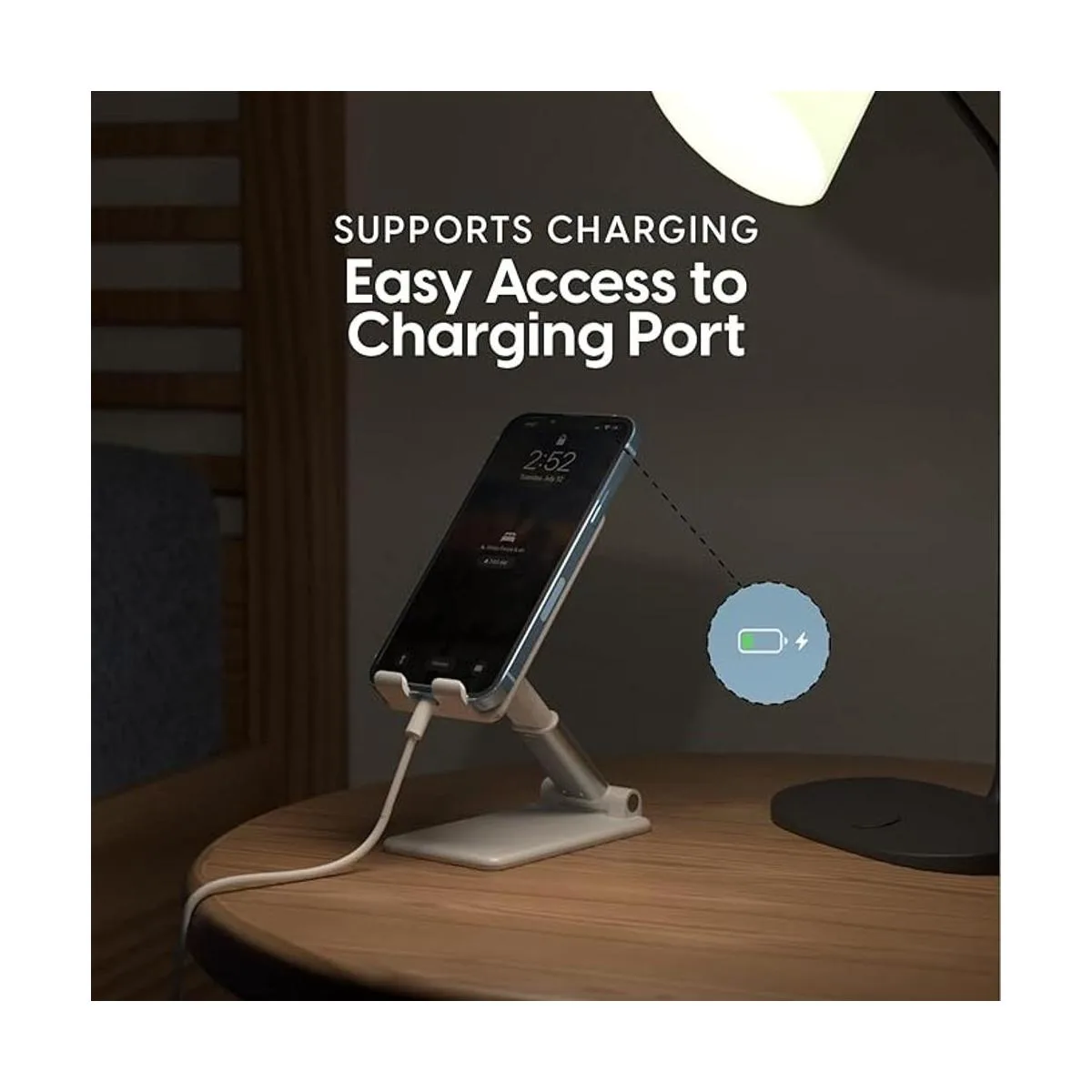 TALK WORKS Soporte de escritorio ajustable para teléfono_3