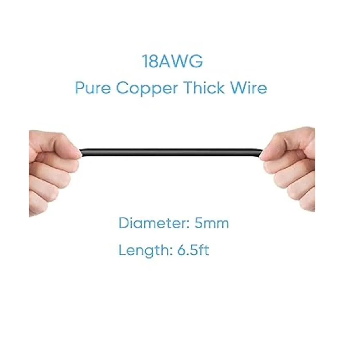 PixelMan Cable de altavoz RCA de 18 AWG de 6.5 pies 2_3