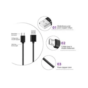 Cable de carga USB de 10 pies compatible con Fujifilm_5