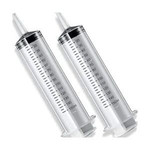 Paquete de 2 jeringas grandes de 5.1 fl oz jeringas de_1