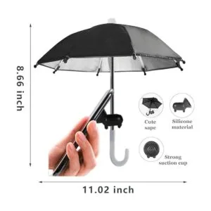 Phone Umbrella Suction Cup Stand Phone Umbrella for Sun_2