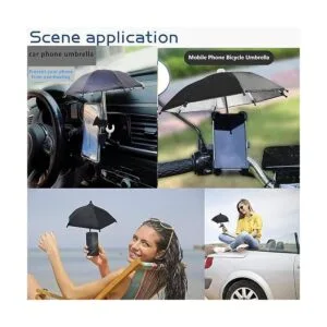 Phone Umbrella Suction Cup Stand Phone Umbrella for Sun_3